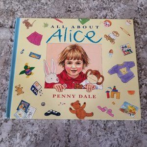 All About Alice hardcover picture book about being a younger sibling